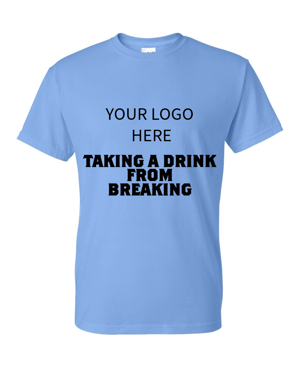 Taking A Drink From Breaking Custom - T-Shirt