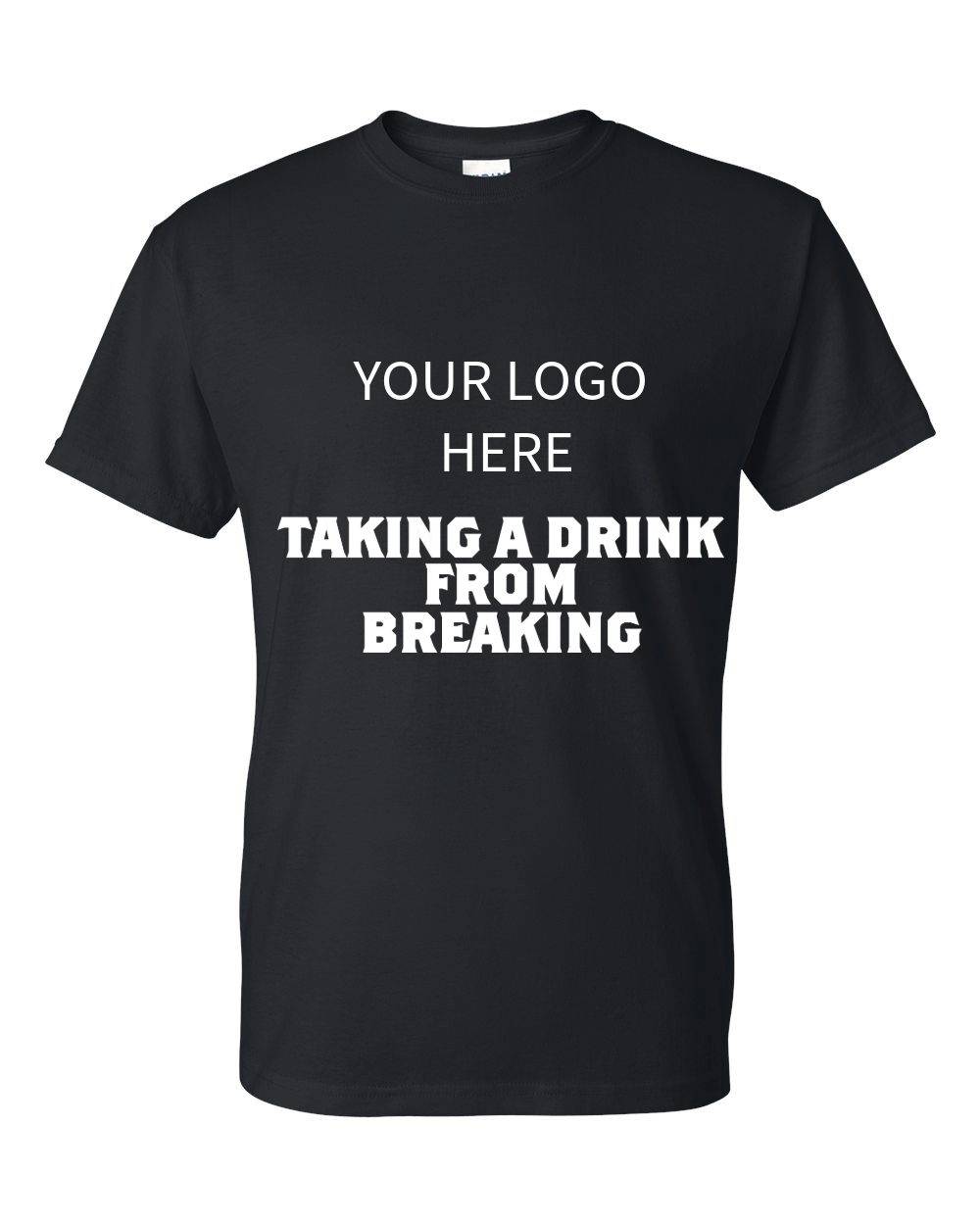 Taking A Drink From Breaking Custom - T-Shirt